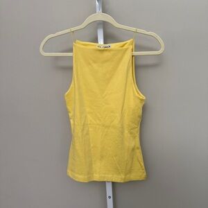 Zara Yellow Camisole Top size S new with tags